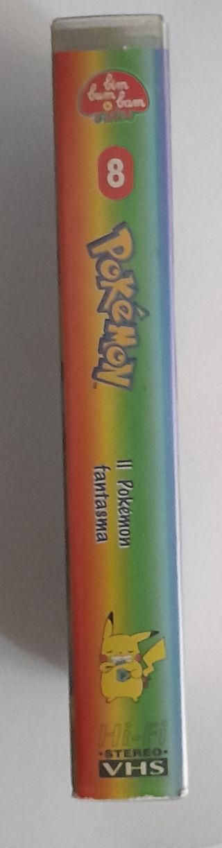 Tre cassette VHS Pokemon