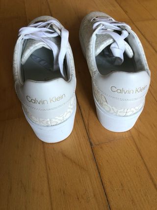 Zapatos Calvin Klein plataforma talla 38