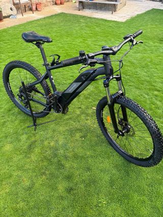 Bicicleta Eléctrica Negra....