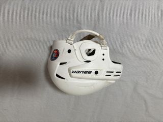 Casco Hockey Bauer Blanco.