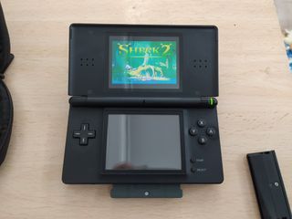 Nintendo DS Lite Negra PAL  + Estuche + Cargador