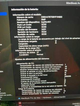 MacBook Pro 13 i7 16GB RAM 1TB SSD GARANTÍA. 