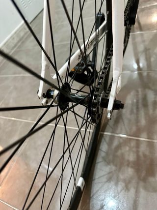Bicicleta Fixie Poloandbike Williamsburg Blanca