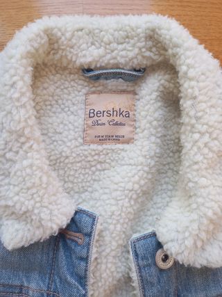 Chaleco vaquero Bershka forro polar