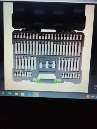 Maletín Puntas JBM 52550 Hexagonal, XZN, Ribe torx