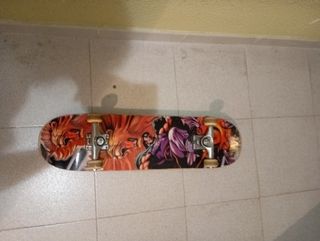 Skate con dibujo 