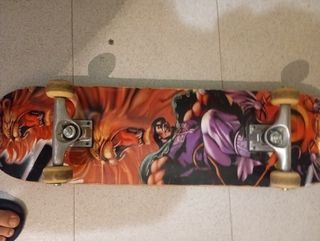 Skate con dibujo 