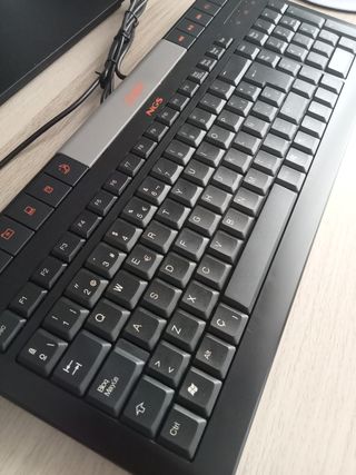 Teclado NGS Negro y Gris