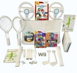 Wii + juegos y accesorios