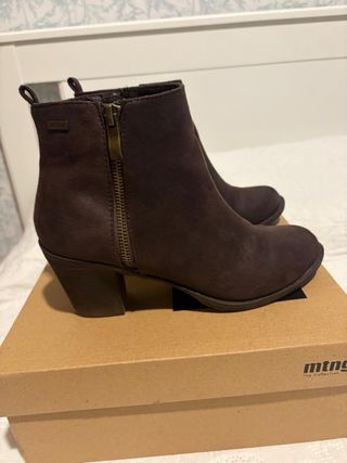 Botines Mustang Marrón Talla 37