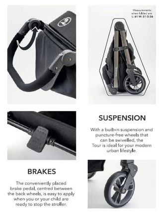 Silla de Paseo Twistshake Tour Ligera