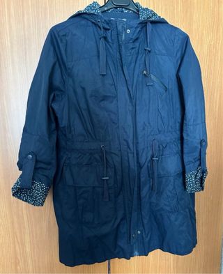 Parka azul marino talla 42