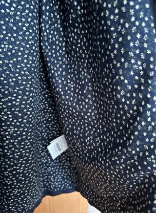 Parka azul marino talla 42