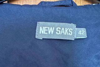 Parka azul marino talla 42