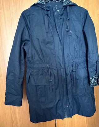 Parka azul marino talla 42