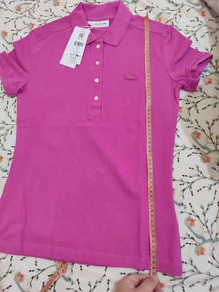 Camiseta Lacoste Rosa Talla 34  S