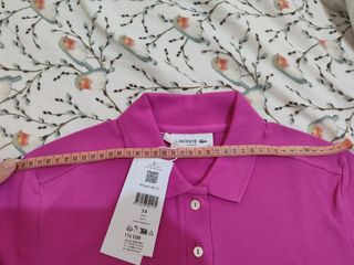 Camiseta Lacoste Rosa Talla 34  S