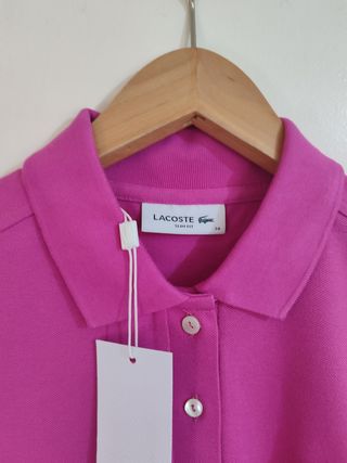 Camiseta Lacoste Rosa Talla 34  S