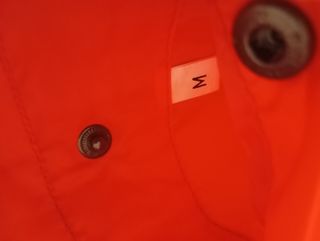 Gilet uomo reversibile M nero/rosso