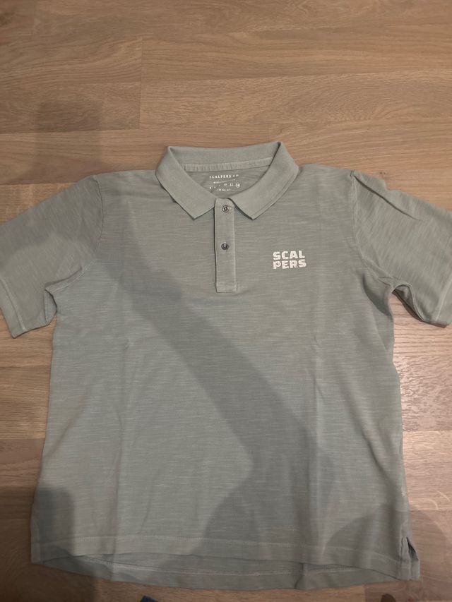 Polo Scalpers niño verde talla 14