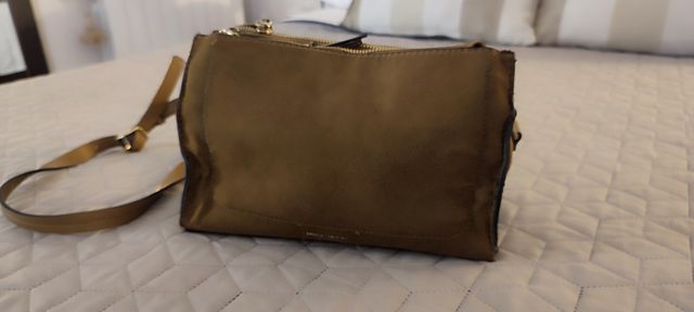 Bolso bandolera marrón camel