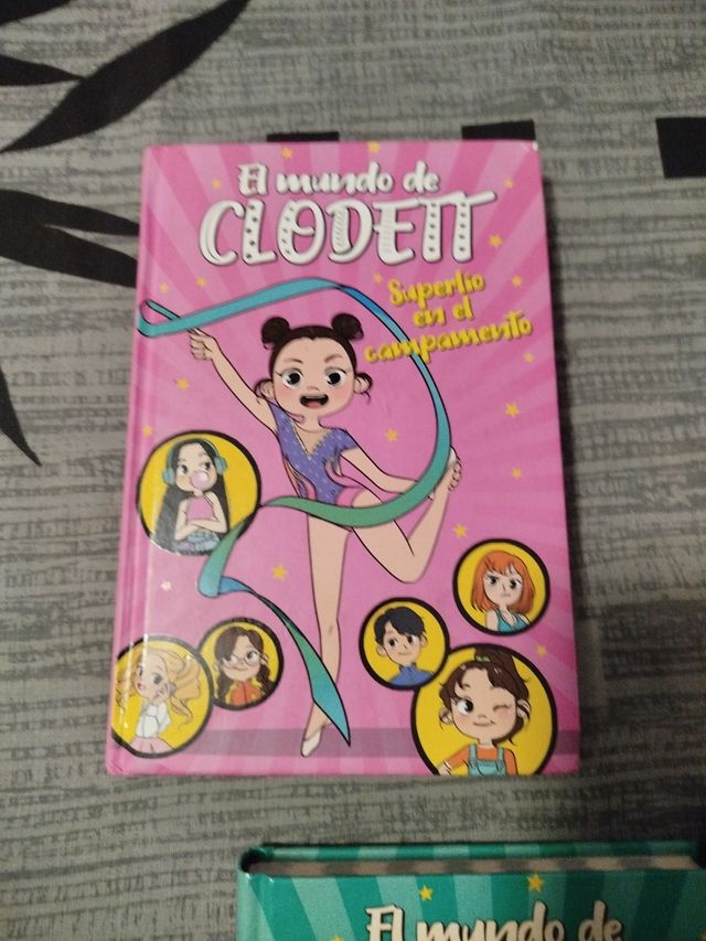 Lote 3 libros clodett