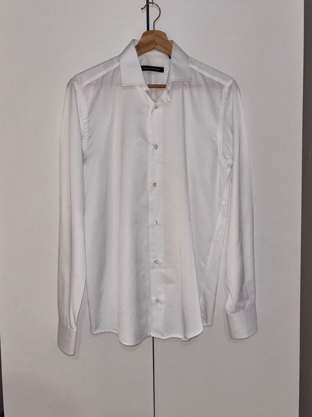 Camisa Carlos Córdoba Blanca Manga Larga