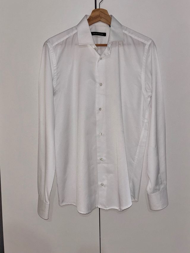 Camisa Carlos Córdoba Blanca Manga Larga