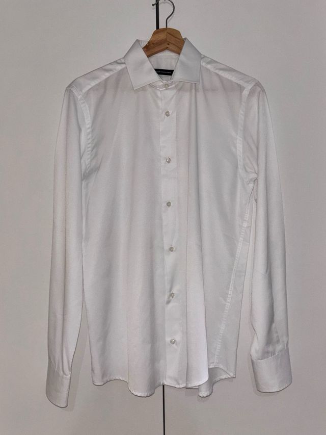 Camisa Carlos Córdoba Blanca Manga Larga