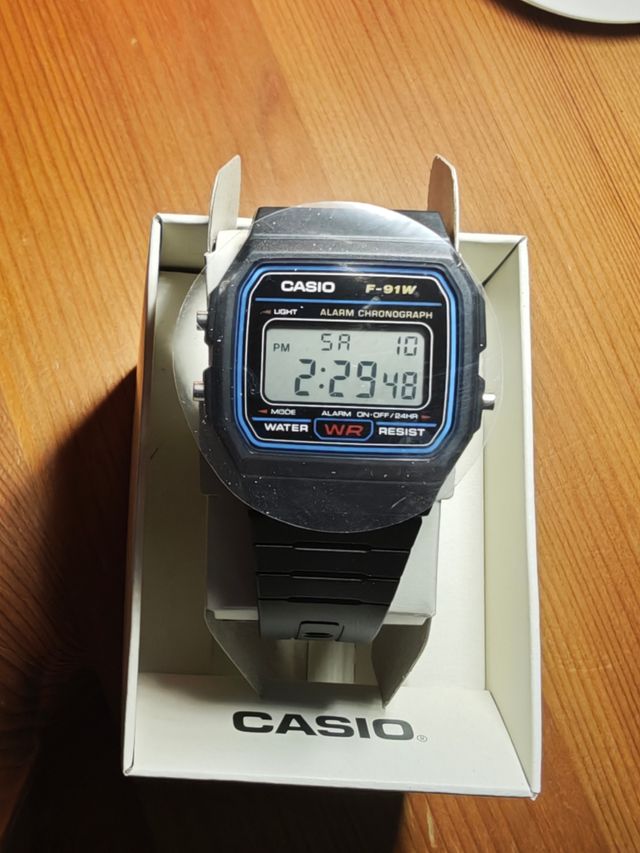 Casio F-91W Reloj Digital Unisex