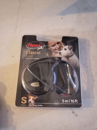 Correa Flexi Classic Basic 1 S Negro