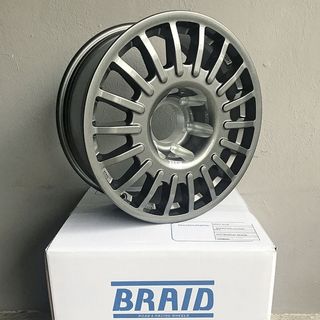 LLANTAS BRAID WINRACE T 4x4 16 y 17 PULGADAS.