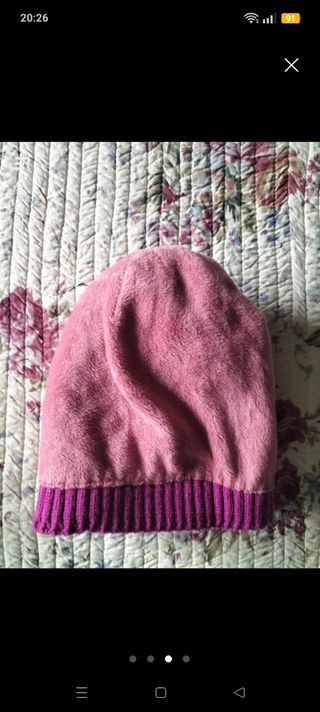 Oferta!!! NUEVO GORRO KOSERI FUCSIA CON POMPÓN