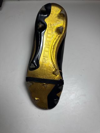 Zapatos de Fútbol Adidas Predator Negro/Dorado