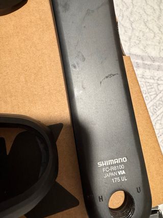 Bielas Shimano Ultegra R8100 y Pedales Look
