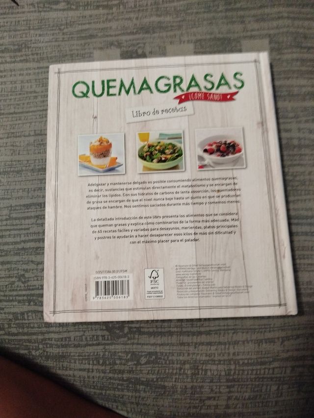 Quemagrasas: Libro de recetas (¡Come sano!) (Sp...
