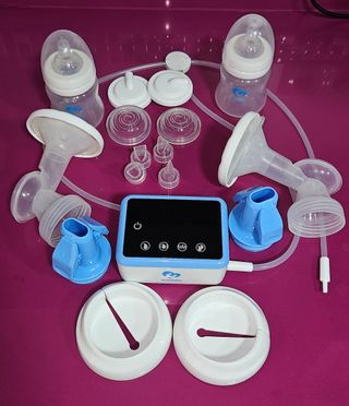 Sacaleches Materna Eléctrico Doble + Bolsas Conser