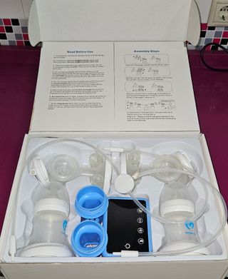 Sacaleches Materna Eléctrico Doble + Bolsas Conser