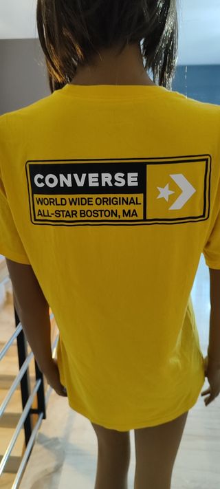 Camiseta Amarilla Converse