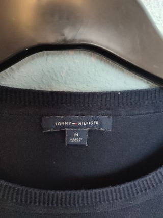 Jersey Tommy Hilfiger Rayas Manga 3/4 Mujer