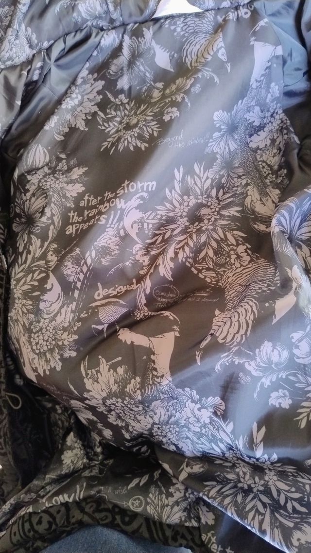 Piumino Desigual fantasia paisley