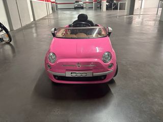 Coche eléctrico infantil rosa