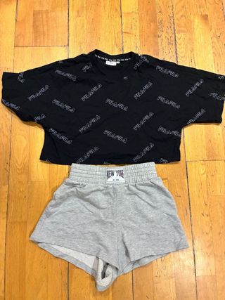 Conjunto Fila Camiseta y Shorts