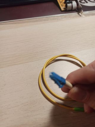 Cable Fibra Óptica con 2 Conectores
