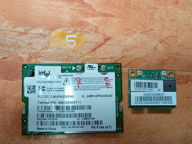 Pacchetto di schede WiFi portatili