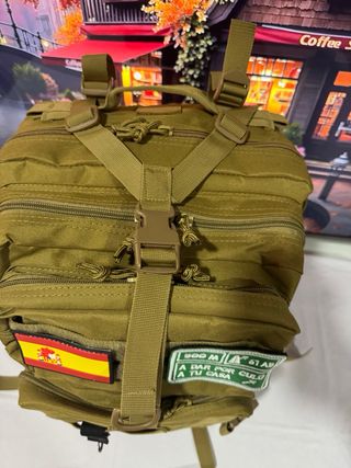 Mochila Táctica Militar 50L Nueva beige 