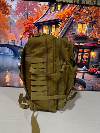 Mochila Táctica Militar 50L Nueva beige 
