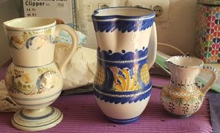 Jarras antiguas decoradas