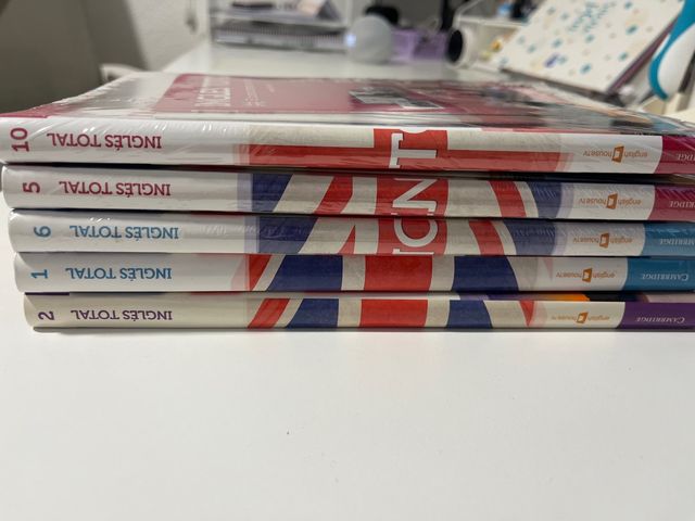 Pack Inglés Total Libros 1, 2, 5, 6, 10