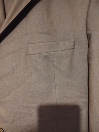 Traje Americana y Pantalón Gris